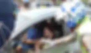 Wanita ini mengamuk ke Petugas di Pos Penyekatan tujuan Anyer, Ogah Putar Balik Demi Melayat Neneknya, Tapi gesturnya Boong!