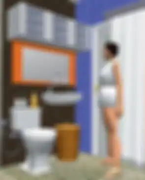 Kamar Mandi Satu Dinding