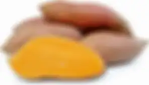 Ubi jalar dengan daging warna kuning.