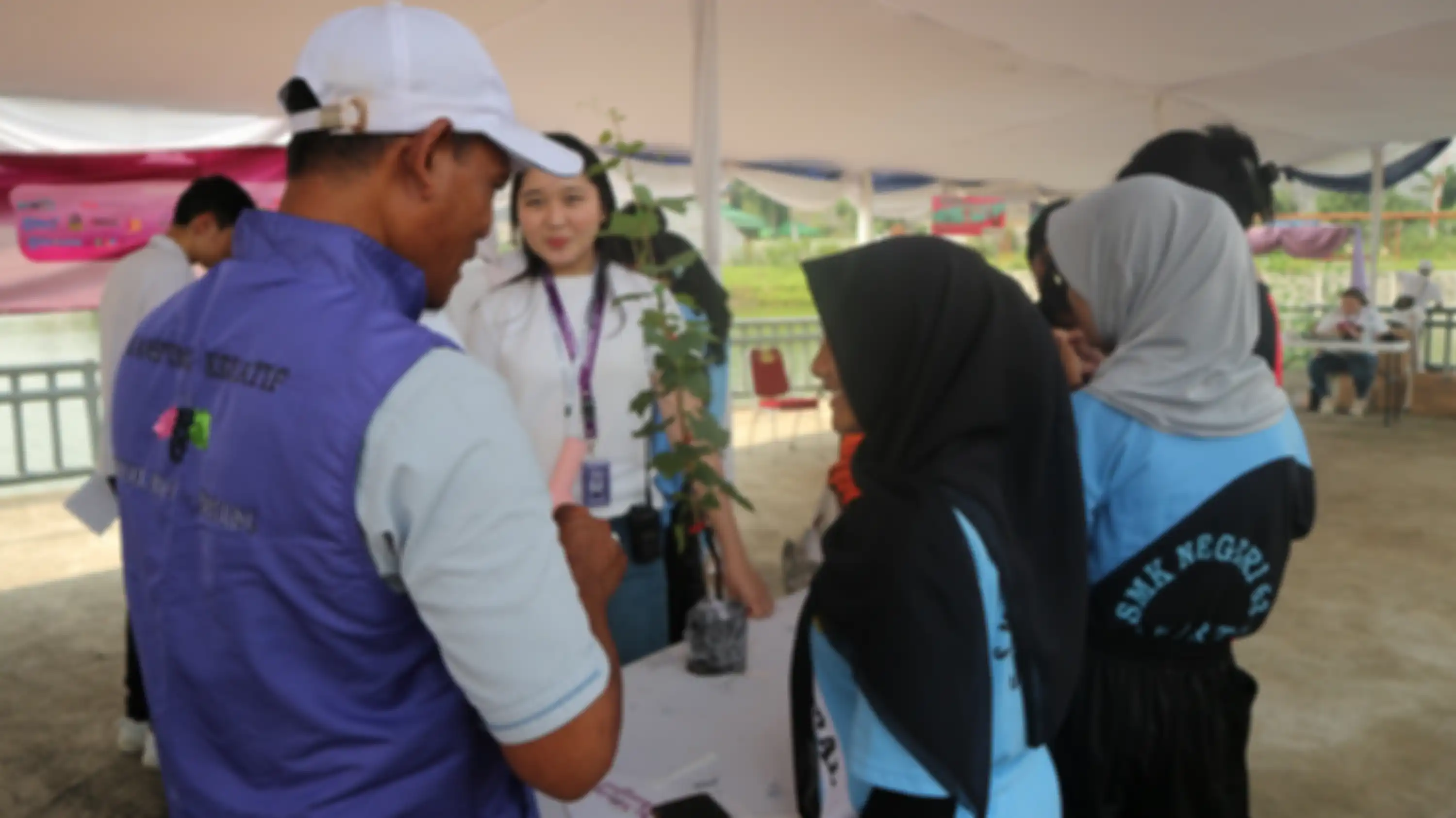 Kampanye Si Manis Munjul di Kampung Anggur Kelurahan Muncul Jakarta Timur (LSPR)