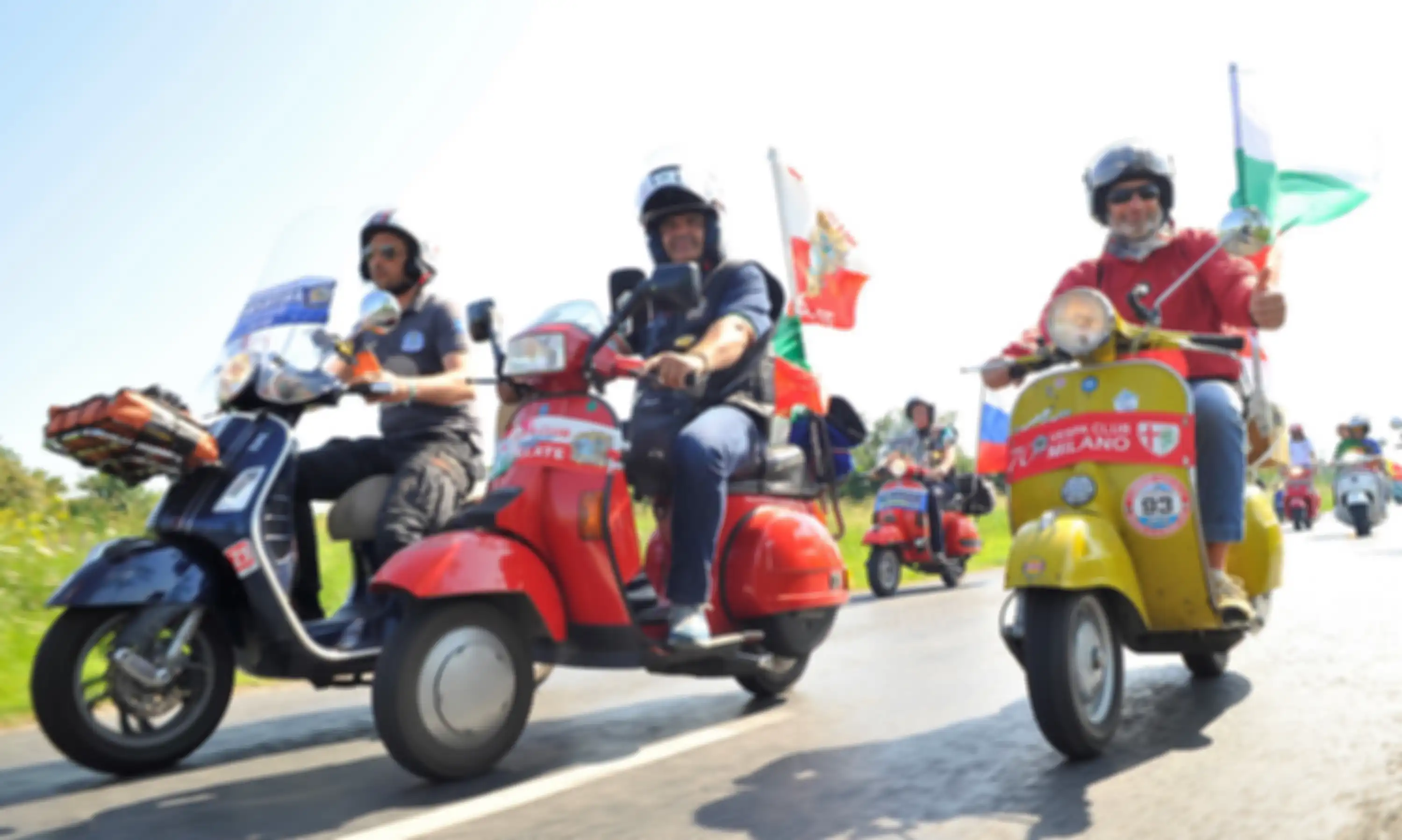Vespa World Days 2019 di Zanka, Hongaria.