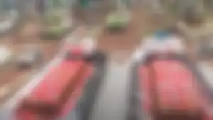 Makam Vanessa Angel dan Bibi setelah dipugar