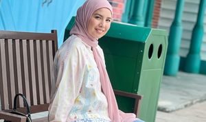 Kecelakaan, Jidat Tya Ariestya Robek H-1 Puasa, Sang Artis Pasrah Wajahnya dapat 8 Jahitan