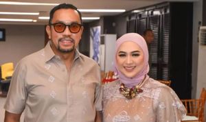 Profil Feby Belinda, Istri Ahmad Sahroni yang Diterpa Isu Selingkuh dengan Drummer Band, Dikenal Cantik Elegan