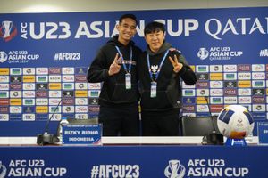 Balas Asumsi Panas, Rizky Ridho Ungkap Kedekatan Shin Tae-yong dengan Pemain di Timnas Indonesia