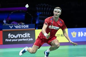 Malaysia Open 2025 - Dua Pawang Menunggu, Viktor Axelsen Langsung Repot di Awal