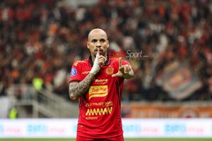 Hasil Liga 1 - Gustavo Almeida Hattrick, Persija Permalukan PSS Sleman