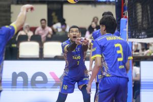 Hasil Proliga 2025 - Samator Menangi Laga Dramatis atas Garuda Jaya Saat Comeback