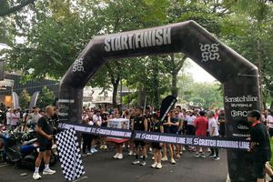 Peserta Membludak, Stride and Unwind Charity Run Sukses digelar