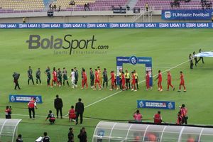 Hasil Liga 1 - 2 Gol Dianulir, PSS Sleman Sukses Hajar Persebaya