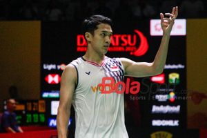 Hasil All England Open 2025 - Sang Juara Bertahan Jonathan Christie Dibikin Mati Kutu, Apri/Fadia Tumbang dari Wakil Malaysia