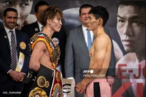 Hasil Tinju Dunia - Jotosan Naoya Inoue Bikin Si Gabungan Manny Pacquiao-Mayweather Roboh, Gelar Juara Tak Berpindah Tuan