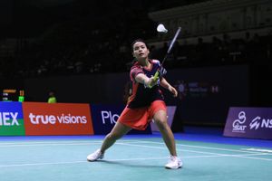 Hasil Thailand Masters 2025 - Sulap Skor 1-8 Jadi Kemenangan dalam Tiga Gim, Komang Selangkah Lagi Juara