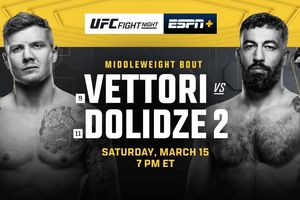 Hasil UFC Vegas 104 - Didampingi Raja Kelas Bantam, Roman Dolidze Balas Kekalahan dari Marvin Vettori