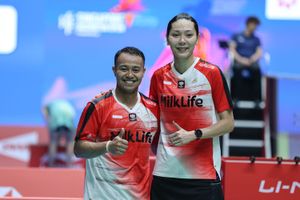 Menang Dramatis atas Bobby/Melati, Comeback Rehan/Gloria Masih Perlu Penyesuaian