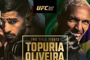 Hasil UFC 317 - Si Raja Kuncian Dibuat Pingsan, Ilia Topuria Jadi Raja 2 Divisi Ke-10