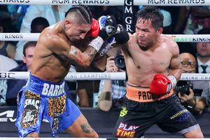 Hasil Tinju Dunia - Comeback Gila Manny Pacquiao, Umur 46 Tahun Nyaris Jadi Juara Dunia Lagi