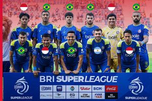 Reaksi Media Vietnam Lihat Skuad Arema FC: Klub Brasil Main di Indonesia
