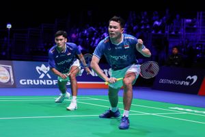 Australia Open 2025 - Fajar/Fikri Diintai Eks Pasangan No 1 Dunia, Raymond/Joaquin Dikepung Malaysia