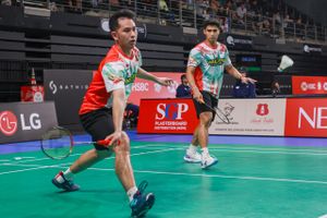 Hasil SEA Games 2025 -  Indonesia Kejar Singapura, Sabar/Reza Lolos dari Tikungan Lawan Sumbang Poin Pertama 