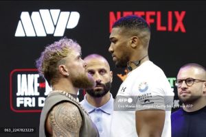 Hadapi Anthony Joshua, Jake Paul Diklaim Takkan Bertahan Lebih dari Setengah Ronde