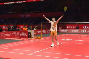 Jonatan Jadi Salah Satu Korban Keganasannya, Christo Popov Ukir Sejarah di BWF World Tour Finals 2025