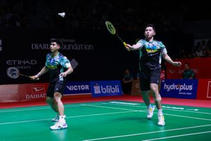 Hasil Indonesia Open 2026 - Tuan Rumah Garansi Satu Tiket Final usai Sabar/Reza Kalahkan Wakil China
