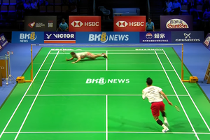 Hasil Thomas Cup 2026 - Jonatan Christie Tertikung Kunlavut Vitidsarn, Indonesia Tertinggal 0-1 dari Thailand