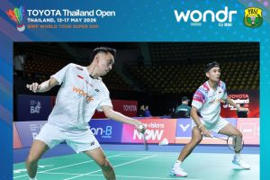 Hasil Thailand Open 2026 - Debut Pasangan Baru Indonesia Nyaris Jegal Unggulan Pertama Ganda Putra
