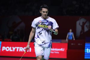 Indonesia Open 2026 - Jonatan Vs Alwi, Sama-sama Ngotot Ingin Menang