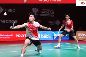 Hasil Indonesia Open 2026 - Raymond/Joaquin Singkirkan Unggulan Malaysia dengan Skor Identik