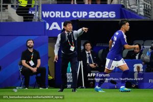 Piala Dunia 2026 - Pelatih Jepang Pakai Kode Misterius untuk Beri Instruksi ke Pemain