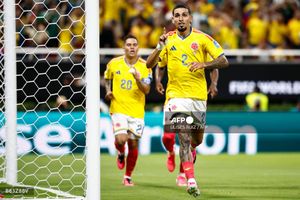 Hasil Piala Dunia 2026 - Kolombia Dipastikan Lolos ke Babak 32 Besar usai Menang Susah Payah Melawan Kongo