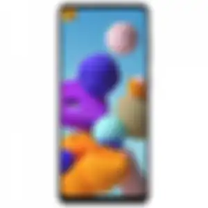 Render Samsung Galaxy A21s.