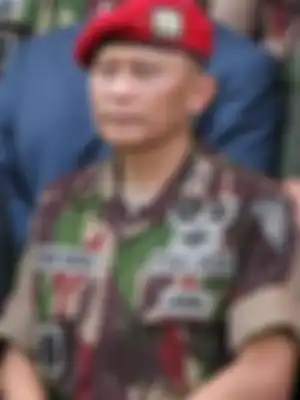 Pramono Edhie Prabowo sebagai Danjen Kopassus ke-23 pada Selasa (1/7/2008) sampai 4 Desember 2009.