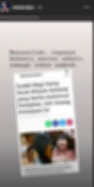 Unggahan Mbah Mijan untuk Ashanty.