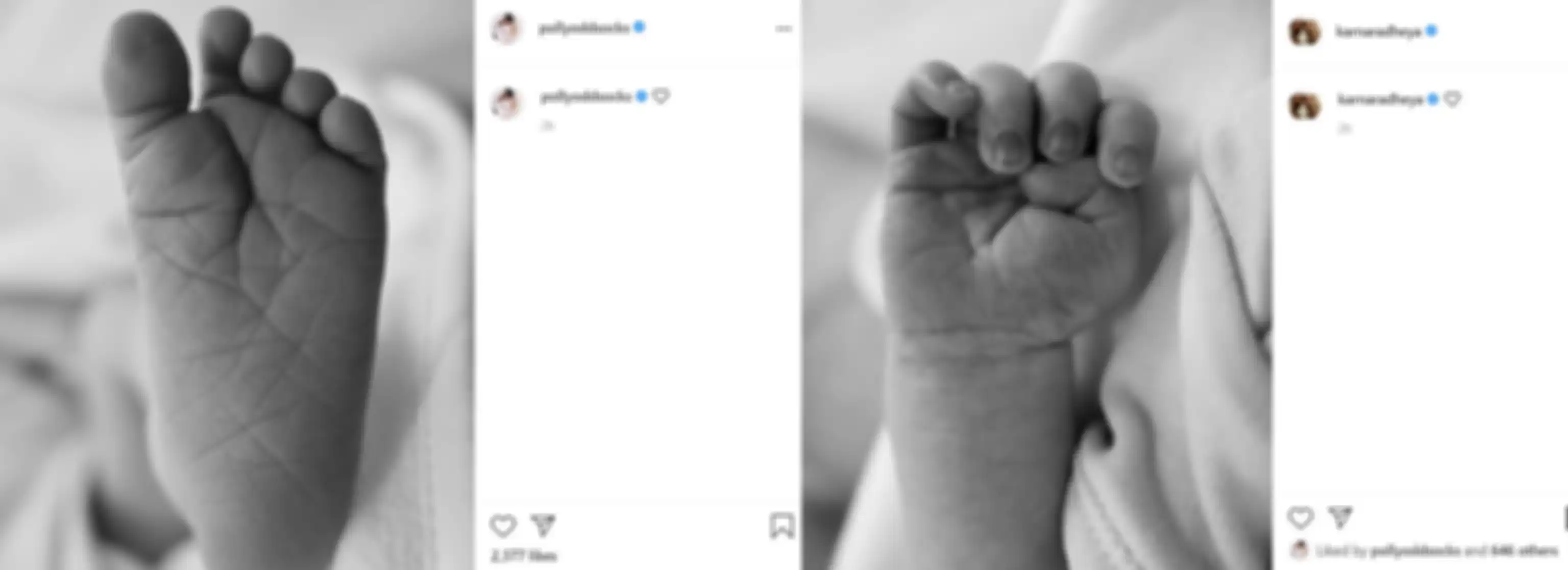 Polly Alexandria melahirkan anak pertama