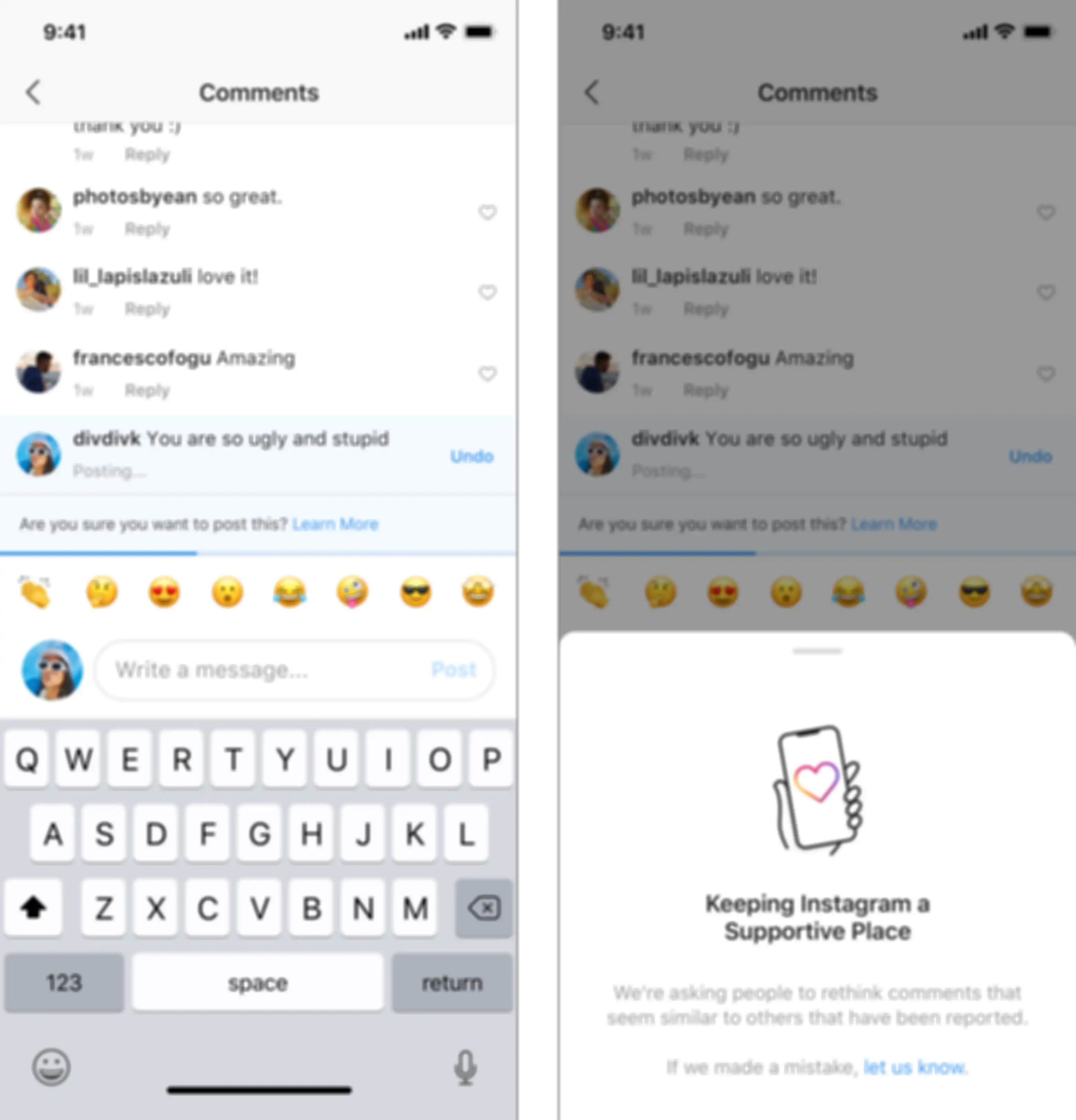 Instagram luncurkan fitur baru untuk cegah bullying