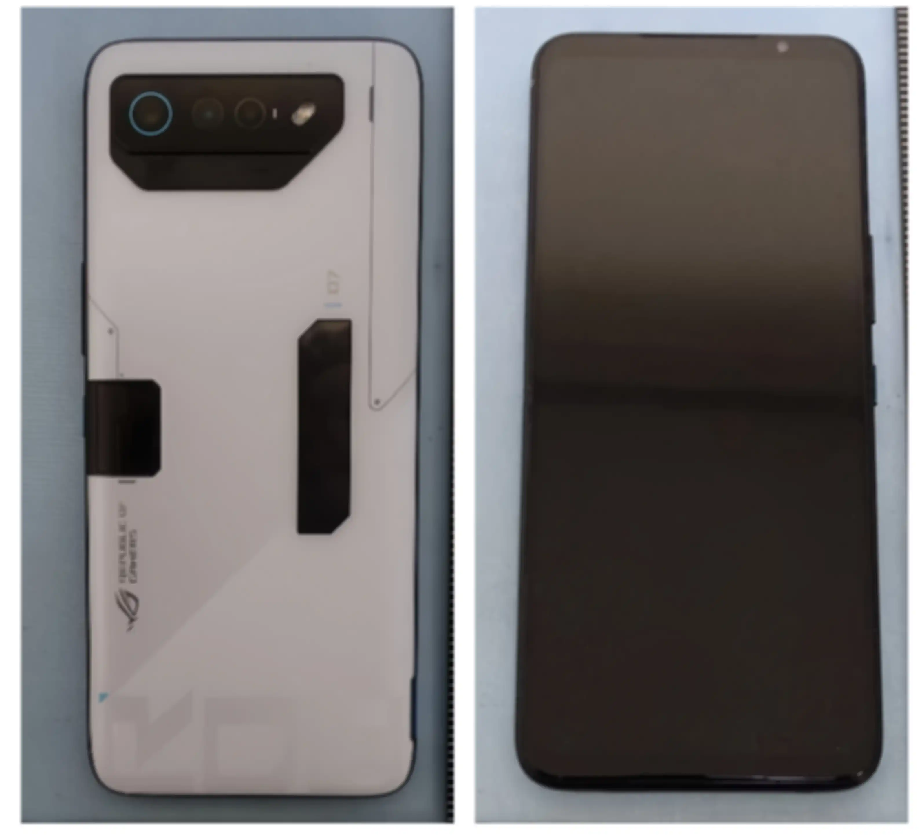 Tampilan asli dari ASUS ROG Phone 7 yang akan meluncur pada 13 April 2023. 