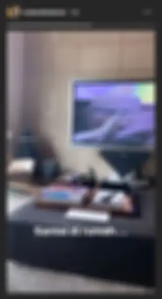 Suasana apartemen Maia Estianty