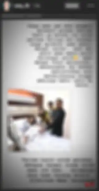 Unggahan Instagram Story Aliya Rajasa