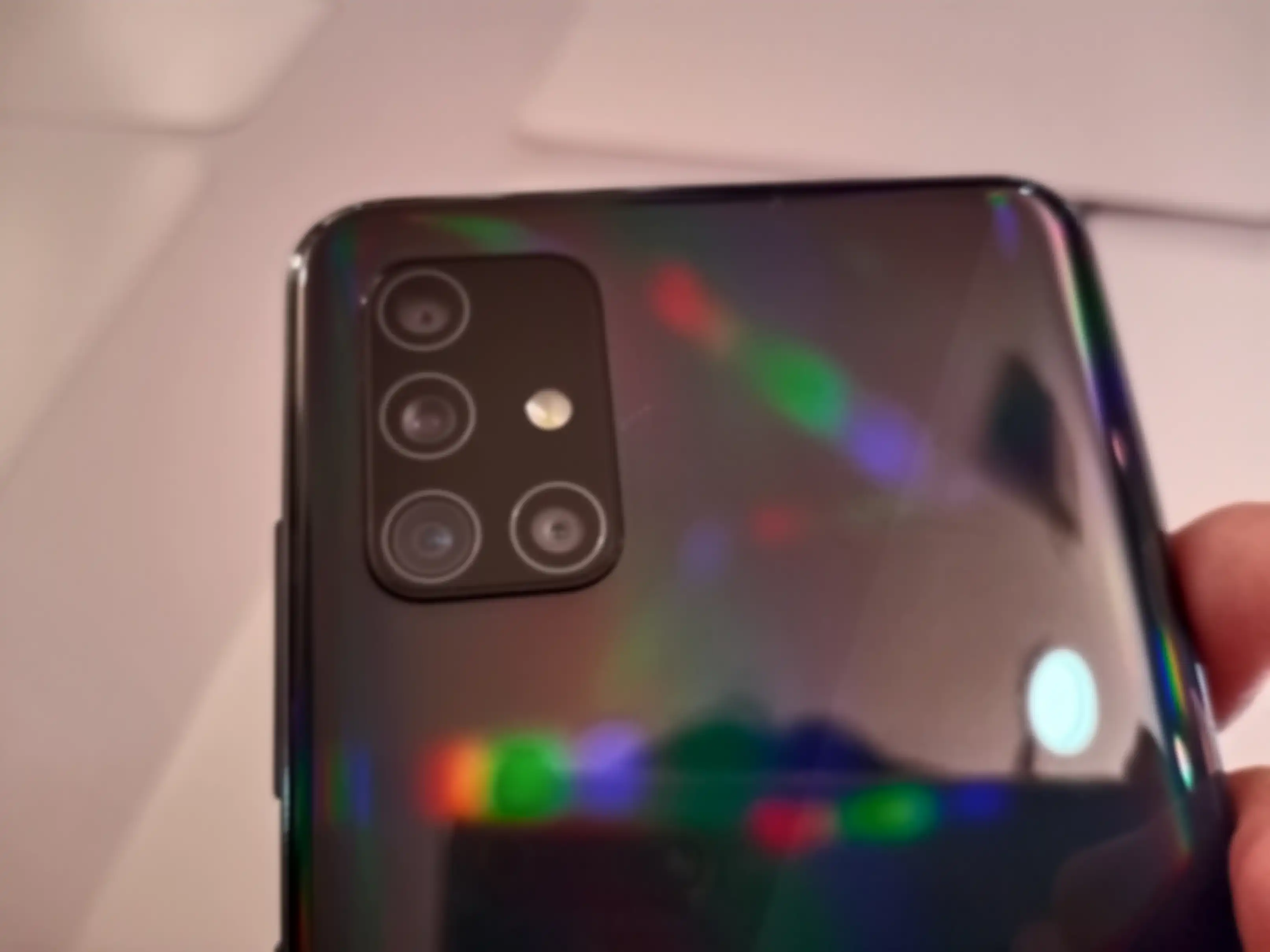 Bagian quad kamera Galaxy A51.