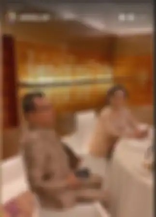 Ashanty persilahkan Krisdayanti duduk di sebelah Anang Hermansyah