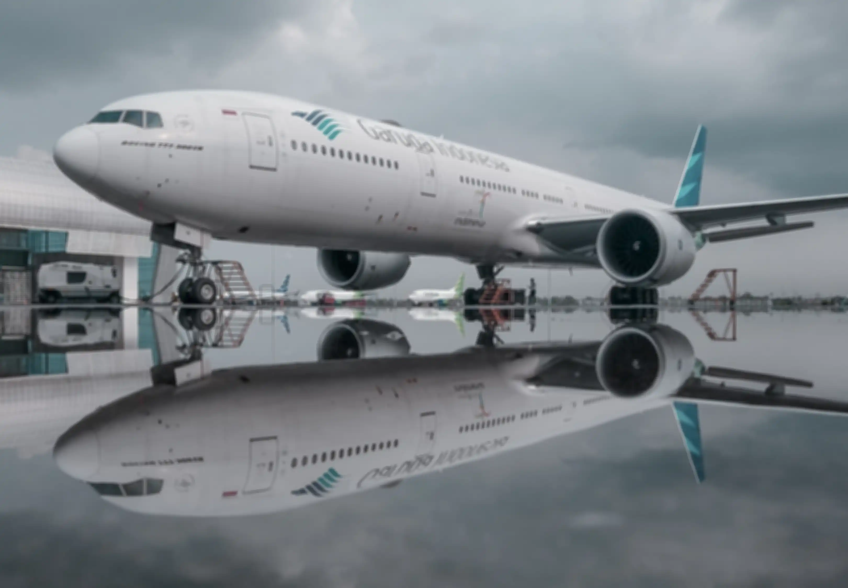Refleksi pesawat 