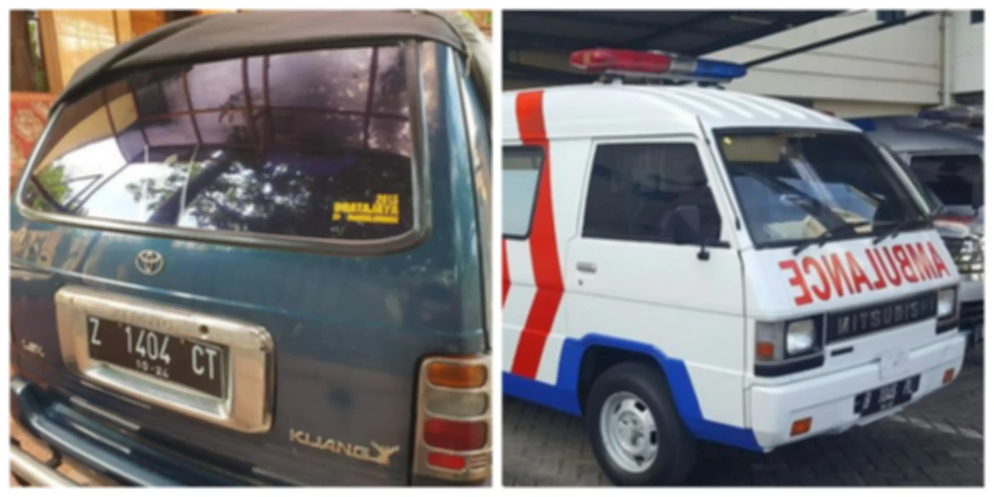 Fakta mengejutkan kijang biru yang halang-halangi mobil ambulans