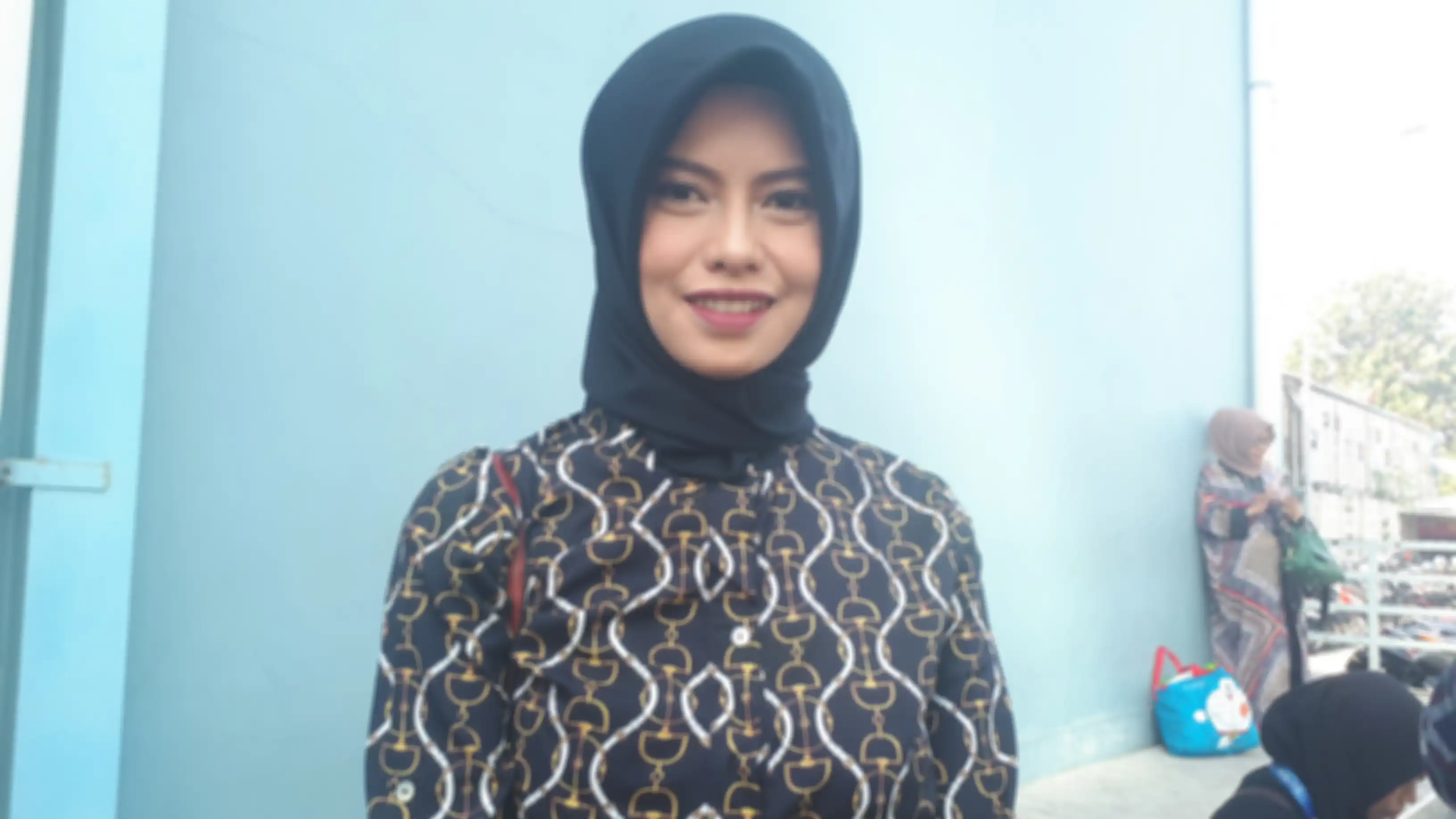 Retno Paradinah saat ditemui Grid.ID di kawasan Tendean, Mampang, Jakarta Selatan, Senin (10/6/2019).