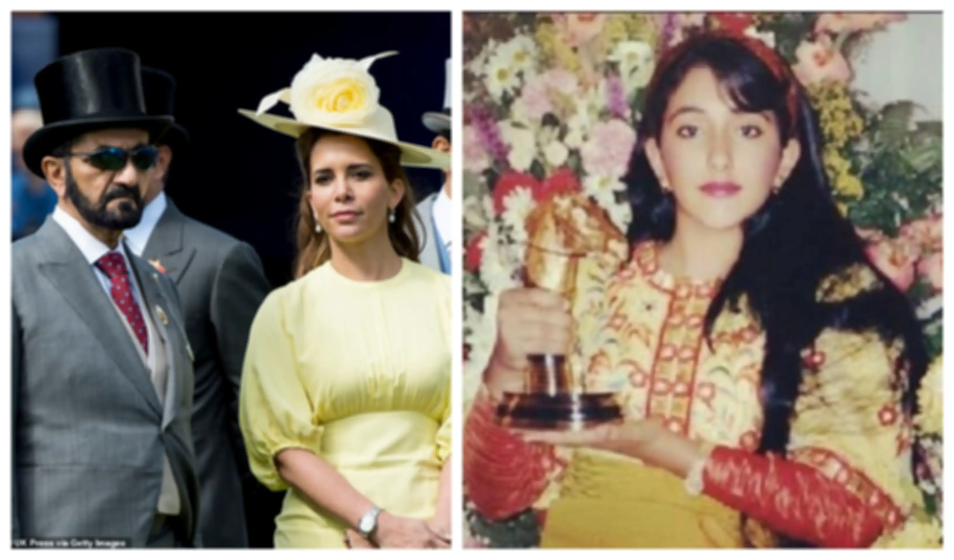 Kolase Syekh Mohammed, Putri Haya dan Putri Shamsa