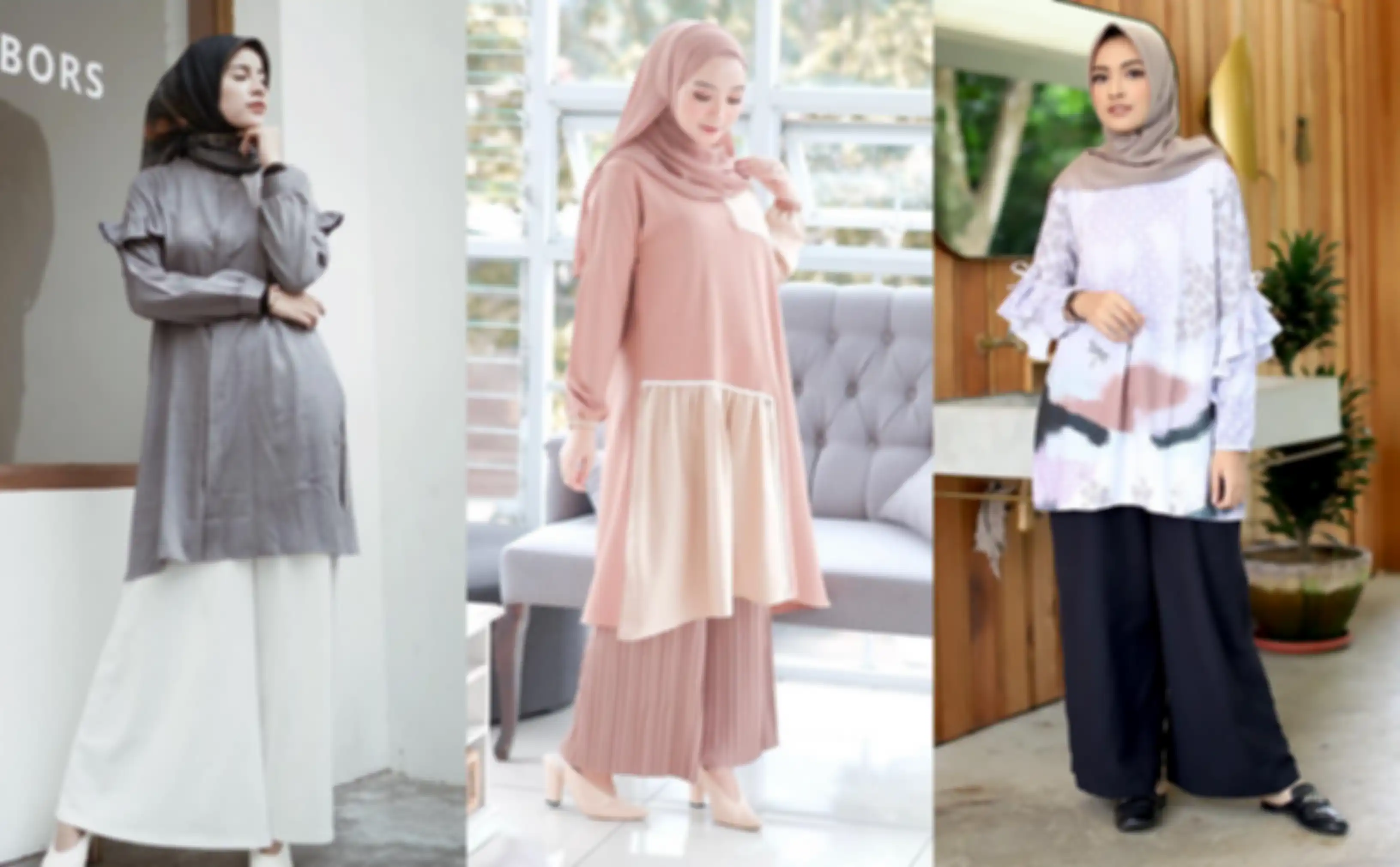 Model bawahan paling cocok buat tunik baju lebaran 2023