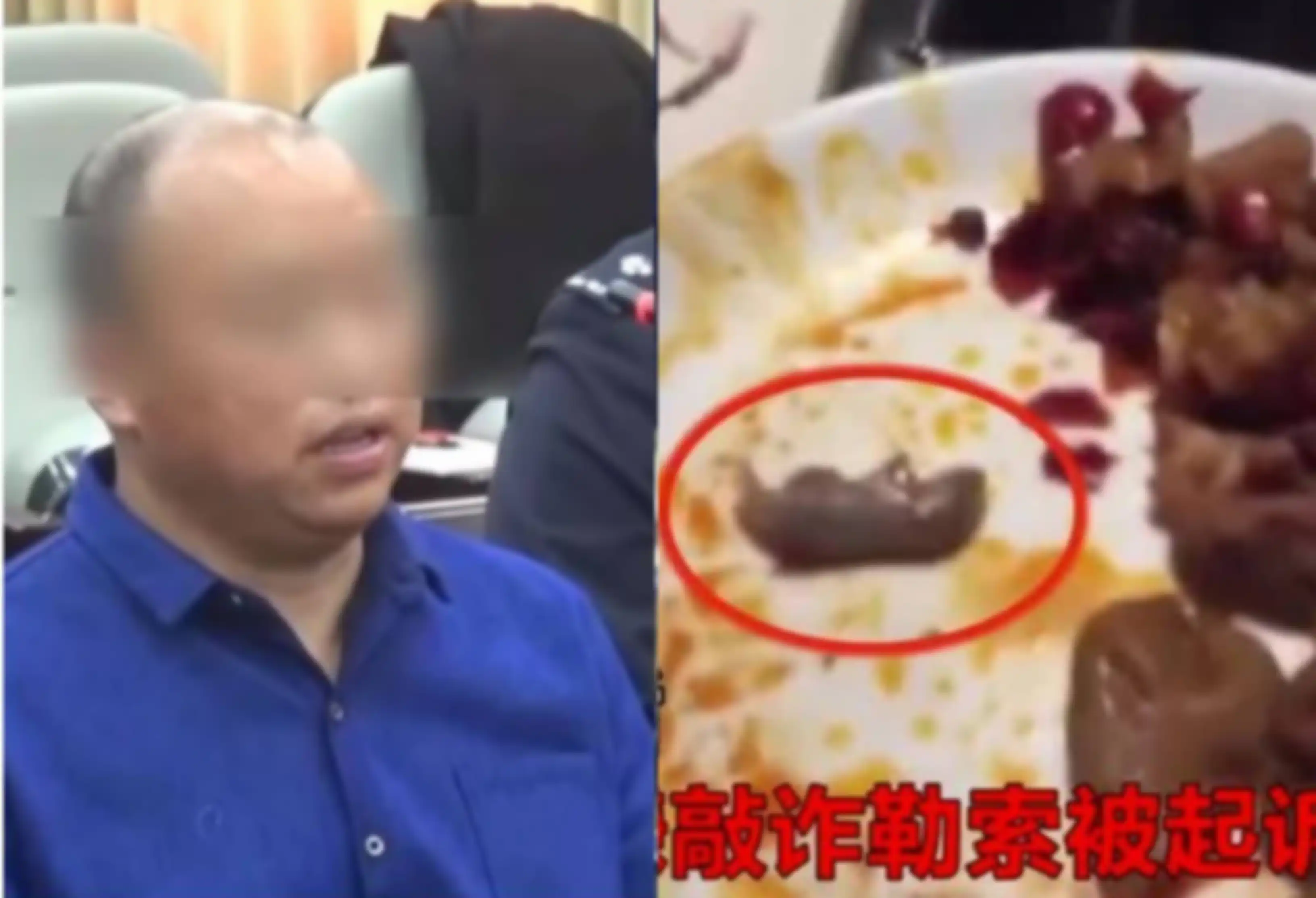Pengunjung sengaja menaruh tikus mati di makanannya untuk peras restoran. 