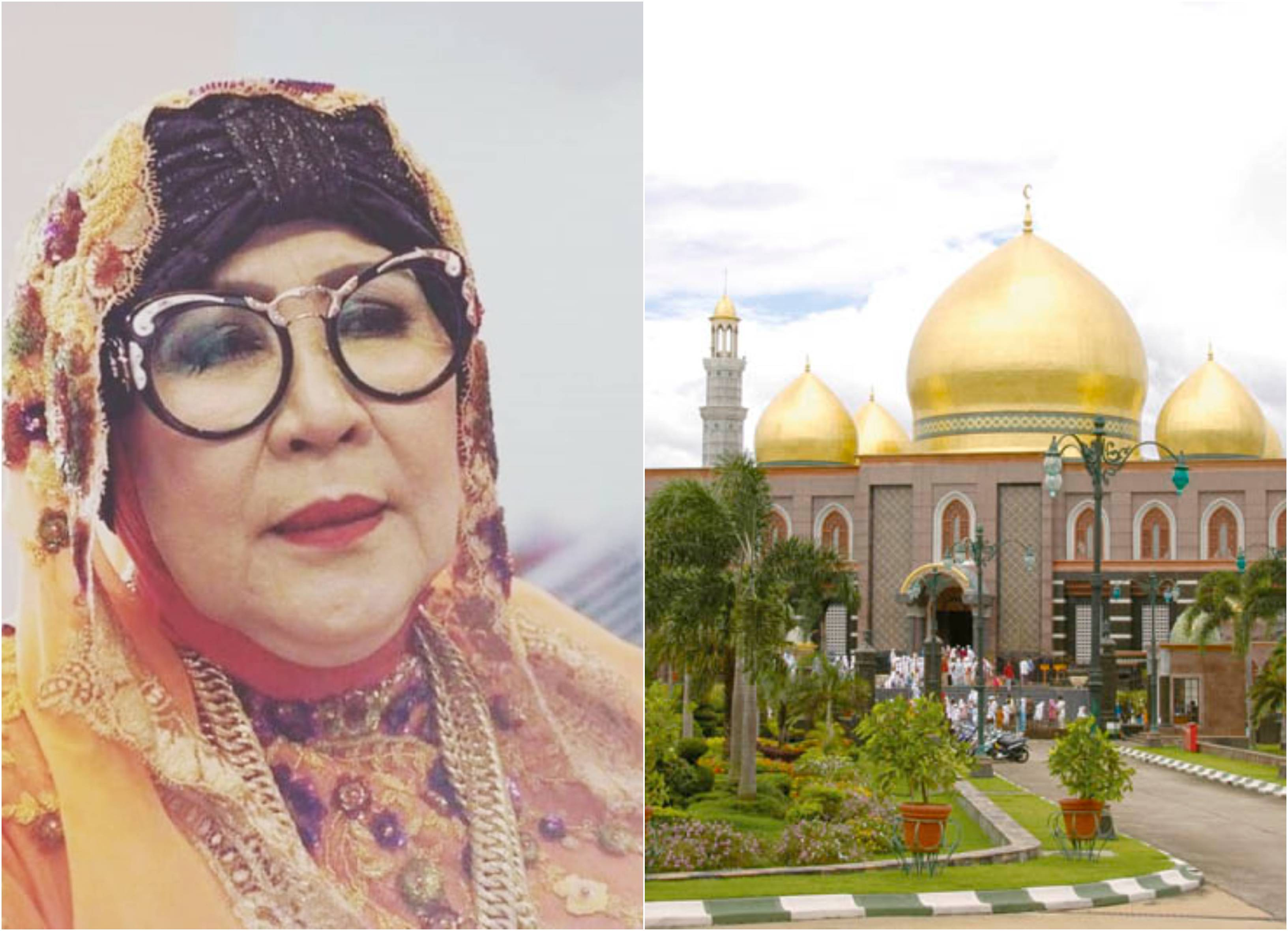 Dian Al Mahri pemilik Masjid Kubah Emas, Depok. 